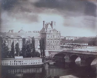 View of the Louvre and the Tuileries, c.1850
